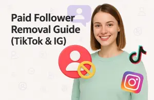 Paid Follower Removal Guide (TikTok & IG)