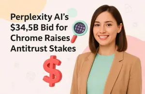 Perplexity AI’s $34.5B Bid for Chrome Raises Antitrust Stakes