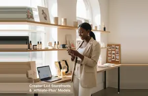 Creator-Led Storefronts & “Affiliate-Plus” Models