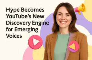 Hype Becomes YouTube’s New Discovery Engine for Emerging Voices