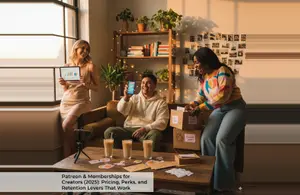 Patreon & Memberships for Creators (2025): Pricing, Perks, and Retention Levers That Work