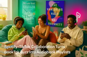 Spotify–TikTok Collaboration Turns BookTok Buzz Into Audiobook Playlists
