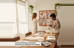 Pinterest Publishes Four-Step Framework to Optimize Pin Listings