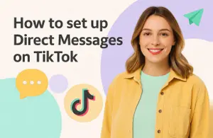 How to set up Direct Messages on Tiktok