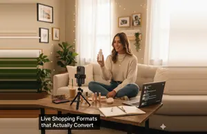 Live Shopping Formats that Actually Convert