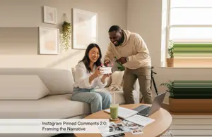 Instagram Pinned Comments 2.0: Framing the Narrative