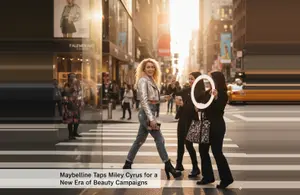 Maybelline Taps Miley Cyrus for a New Era of Beauty Campaigns