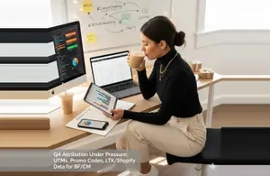 Q4 Attribution Under Pressure: UTMs, Promo Codes, LTK/Shopify Data for BF/CM