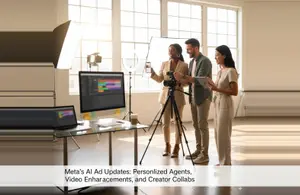 Meta’s AI Ad Updates: Personalized Agents, Video Enhancements, and Creator Collabs