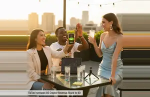 TikTok Increases US Creator Revenue Share to 90%