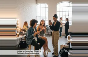 Instagram Launches “Rings” to Celebrate Creative Courage