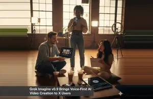 Grok Imagine v0.9 Brings Voice-First AI Video Creation to X Users