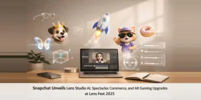 Snapchat Lenses: Introducing Lens Studio iOS & Web