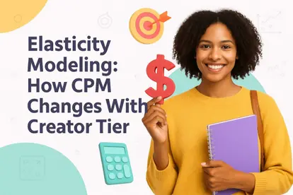 Preview for Elasticity Modeling: How CPM Changes With Creator Tier