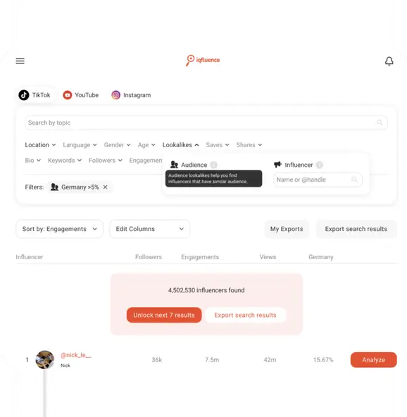 Lookalike System
