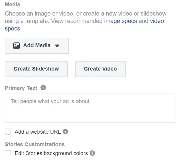Facebook media file uploads