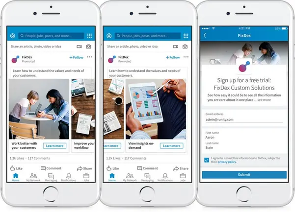 Sponsored Content - Carousel Ads
