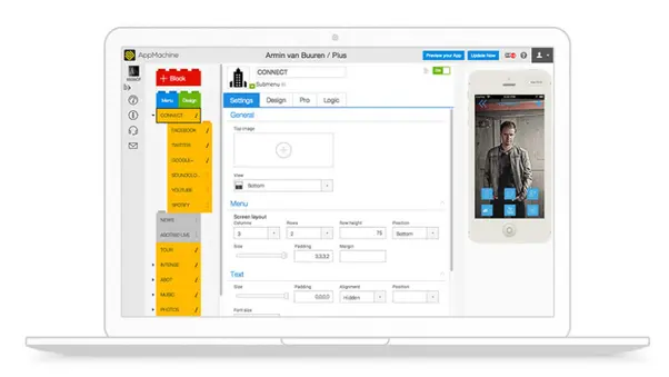 AppMachine is a tool for app development