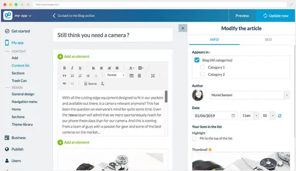 GoodBarber App Maker