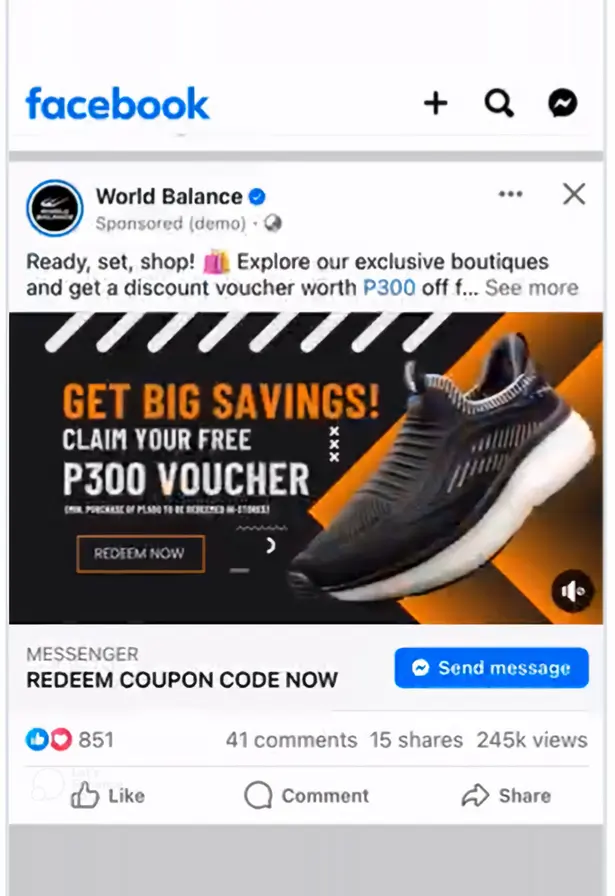 World Balance: Christmas Ad Campaign