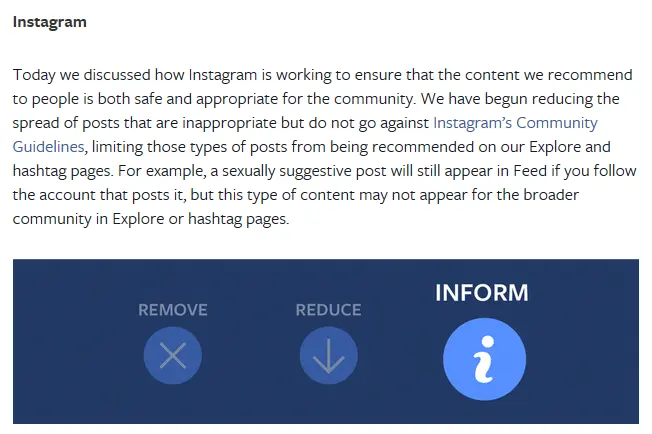 instagram shadowban