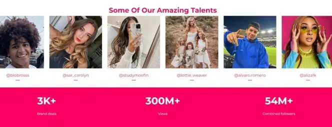 The Influencer Marketing Factory influencers