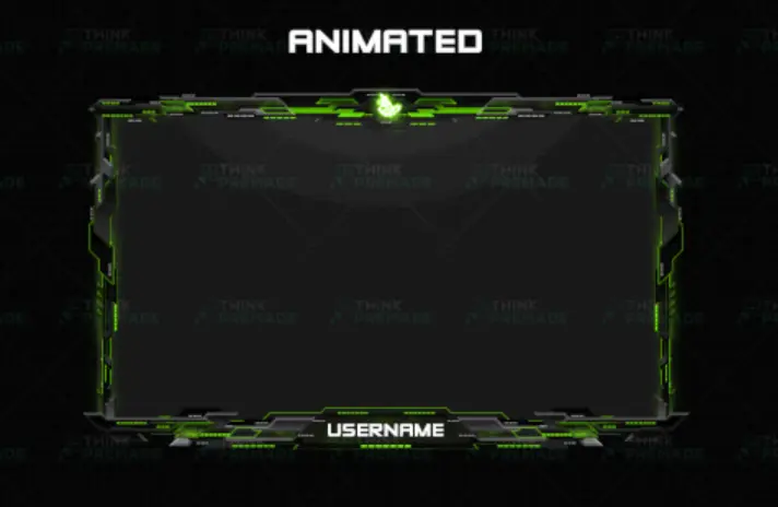 Helix attractive overlay for twitch