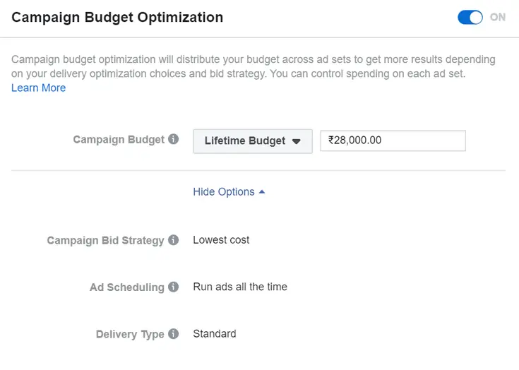 campaign budget optimization
