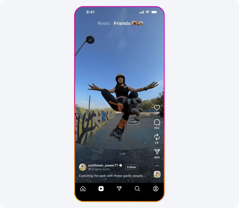 Instagram Repost Carousel