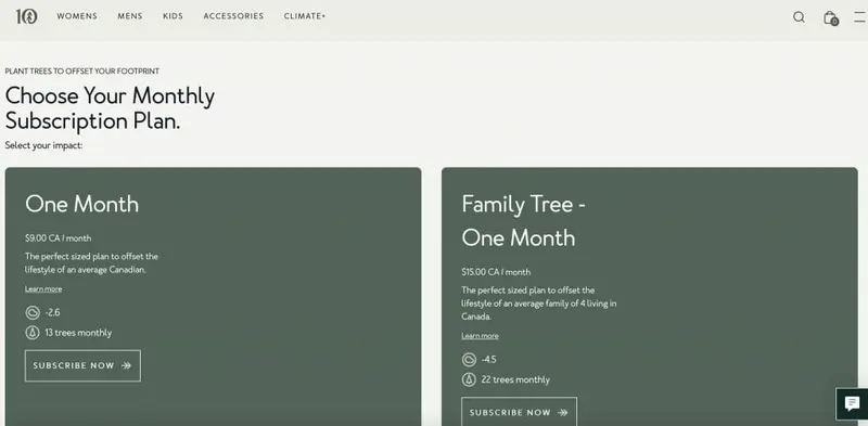 tentree Social Responsibility Marketing