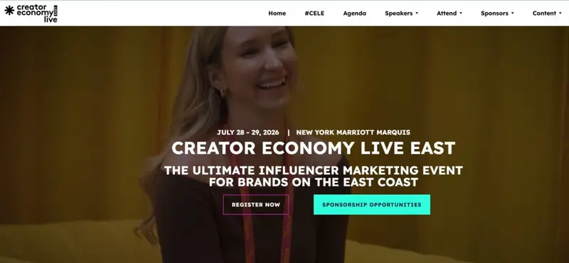 Creator Economy Live – East