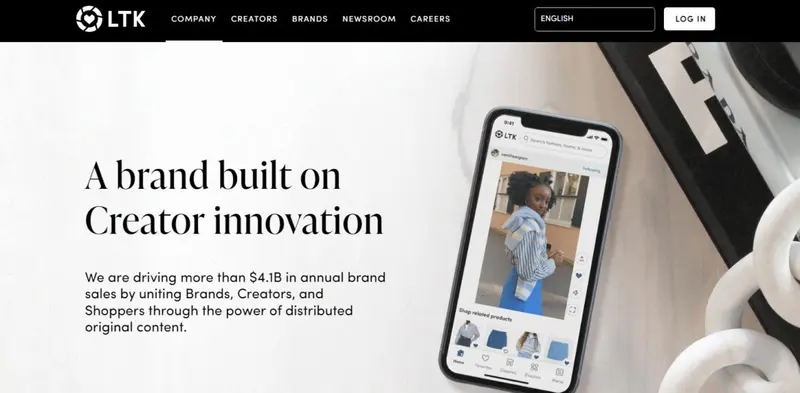 LTK (formerly rewardStyle and LIKEtoKNOW.it)