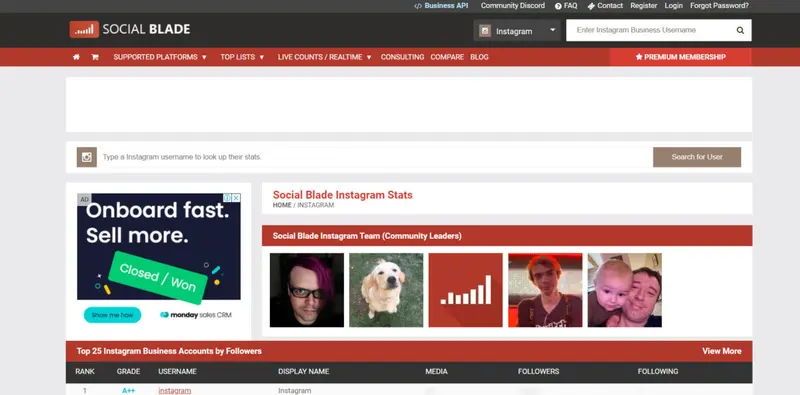 Social Blade