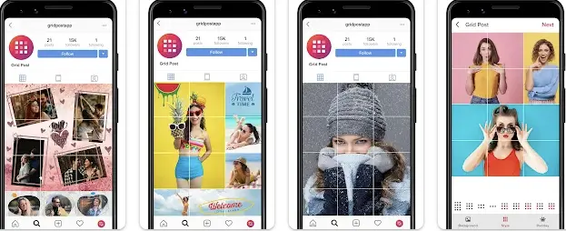Grid Post - Photo Grid Maker for Instagram Profile (Android)