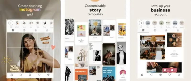 Grids - Giant Square, Templates (iOS)