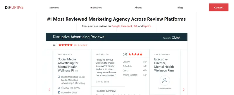 Disruptive Advertising