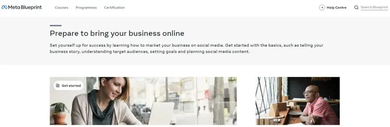 Bring Your Business Online (Facebook Blueprint)