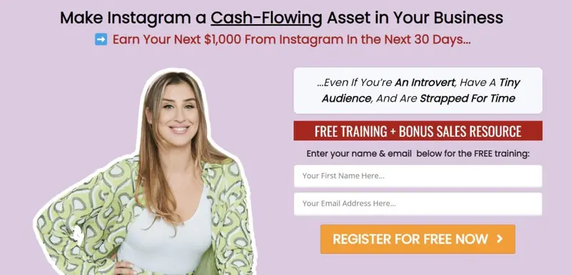 Instagram Masterclass (Elise Darma)