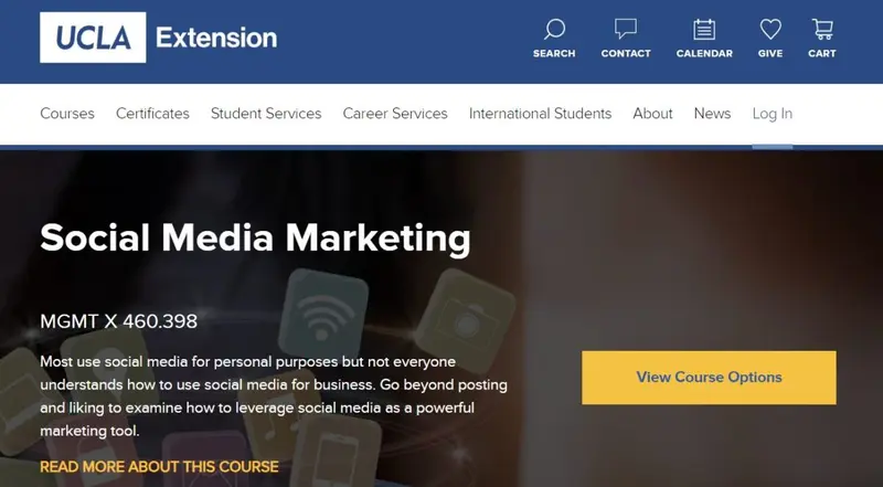 Social Media Marketing (UCLA Extension)