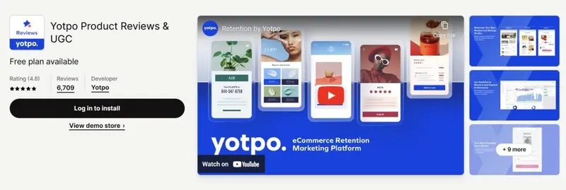 Yotpo Product Reviews & UGC