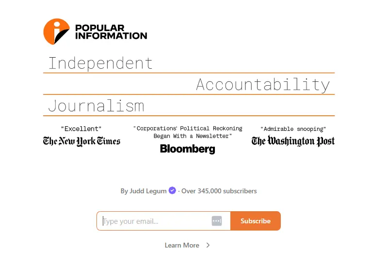 Popular Information (paid)