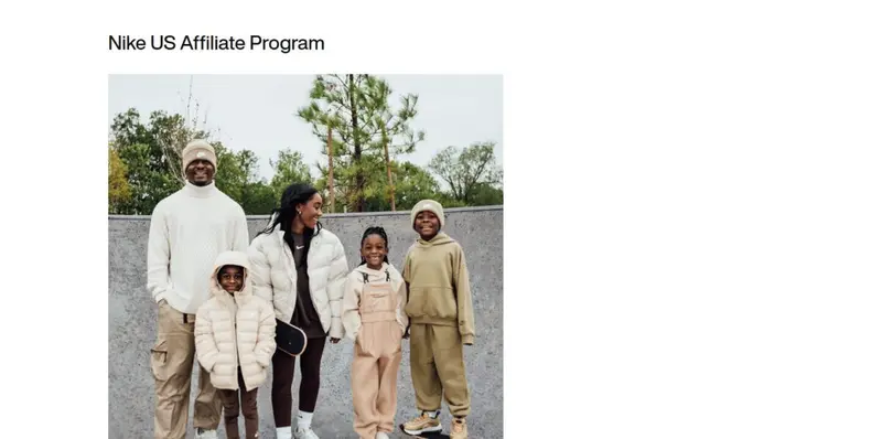 Nike Affiliate Program