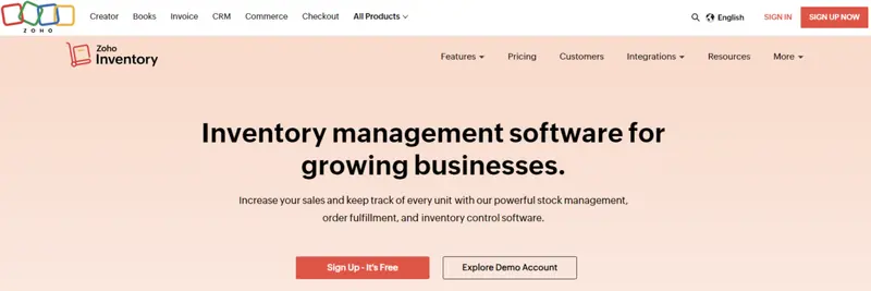 Zoho Inventory
