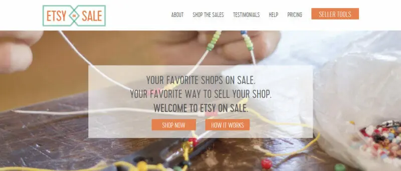 Etsy on Sale
