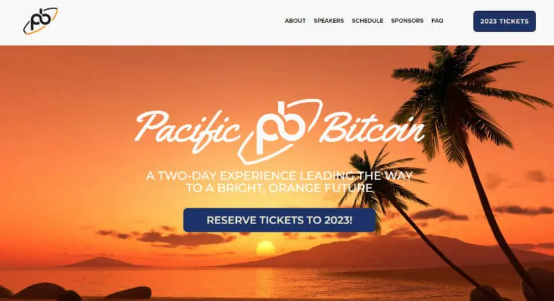 Pacific Bitcoin Festival 2023
