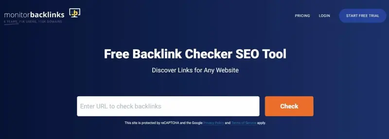Monitor Backlinks