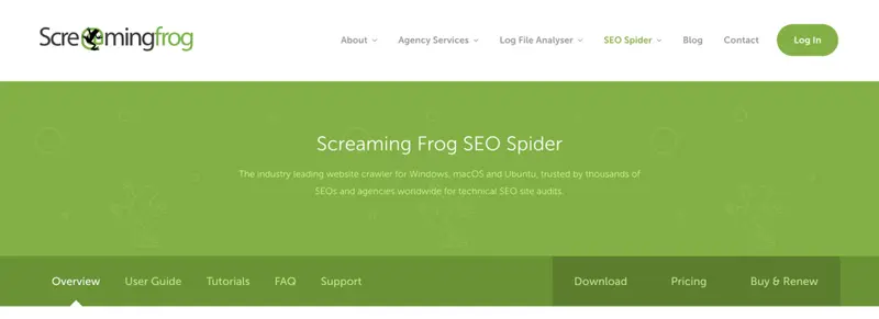 Screaming Frog