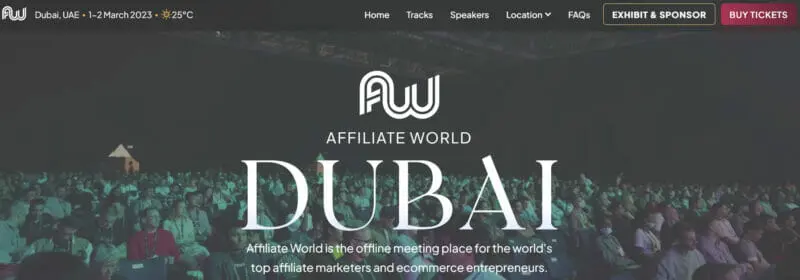 Affiliate World Dubai