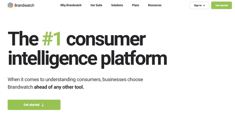 Brandwatch Consumer Intelligence
