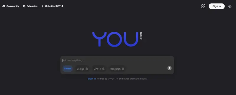 YouChat by You.com